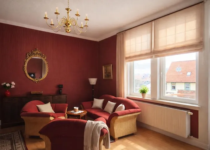 Elegante Altbauwohnung Mit Schlossblick Und Parkplatz * Wernigerode